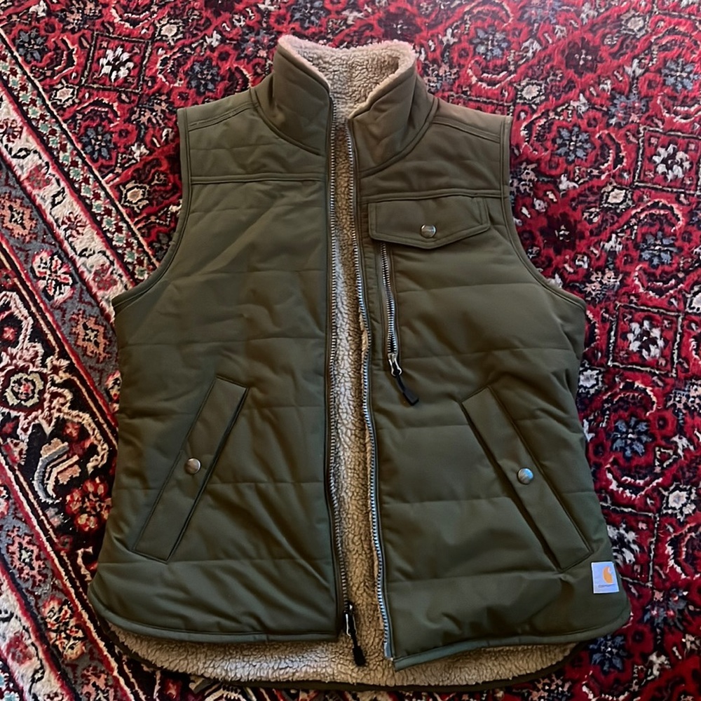 Carhartt reversible Sherpa vest